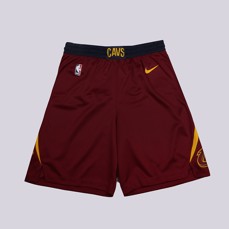 мужские бордовые шорты Nike Cleveland Cavaliers Icon Edition Swingman NBA Shorts 866793-677 - цена, описание, фото 1